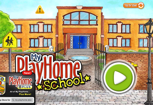 娃娃屋校园游戏(PlayHome School)截图1