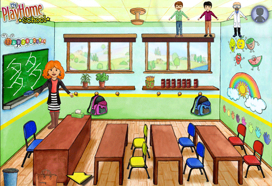 娃娃屋校园游戏(PlayHome School)截图4