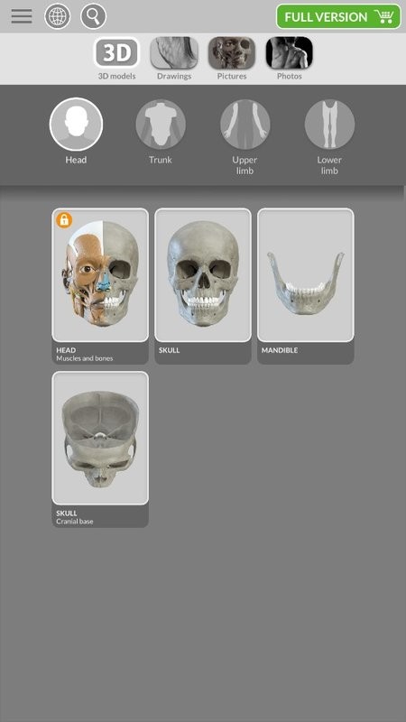 artanatomy安卓版(艺术家之3D解剖图)最新版截图1