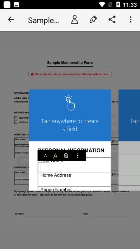 adobe fill & sign 安卓截图2