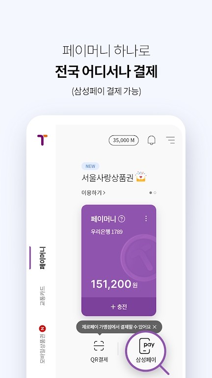 tmoney pay安卓截图1