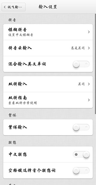 讯飞输入法smartisan定制版截图2