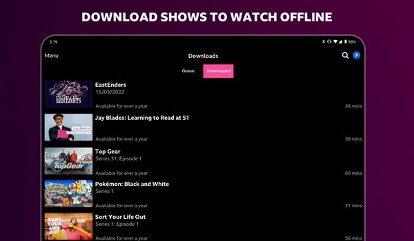 bbc iplayer app截图4