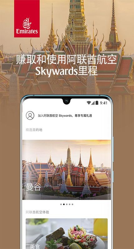 emirates阿联酋航空截图1