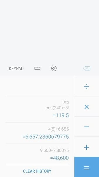 三星手机计算器(Samsung Calculator)最新版截图1