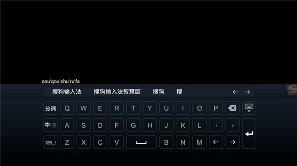 搜狗输入法电视版截图1