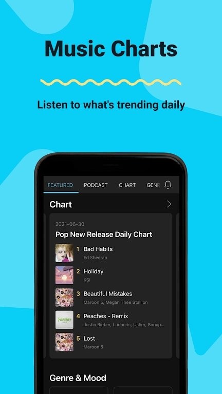 kkbox音乐app截图1