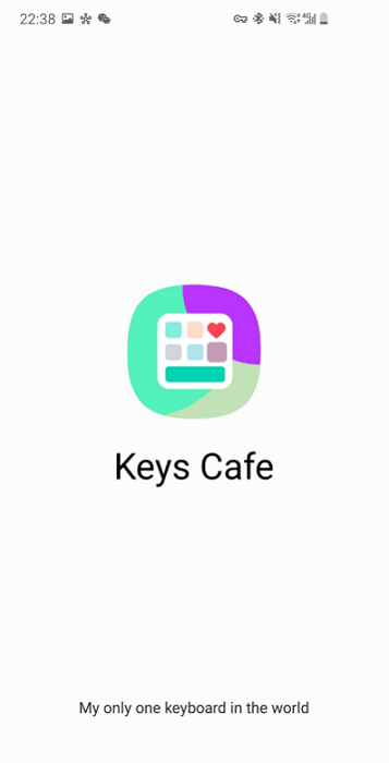 三星keys cafe多彩键盘截图4