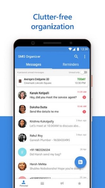 sms organizer中文版截图1