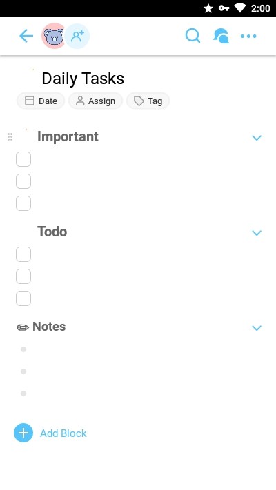 taskade app截图2