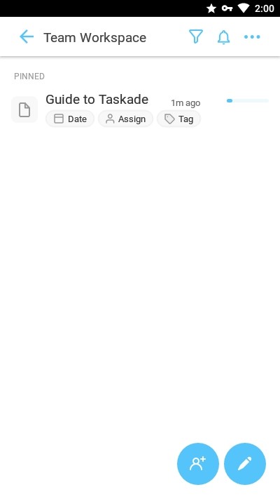 taskade app截图3