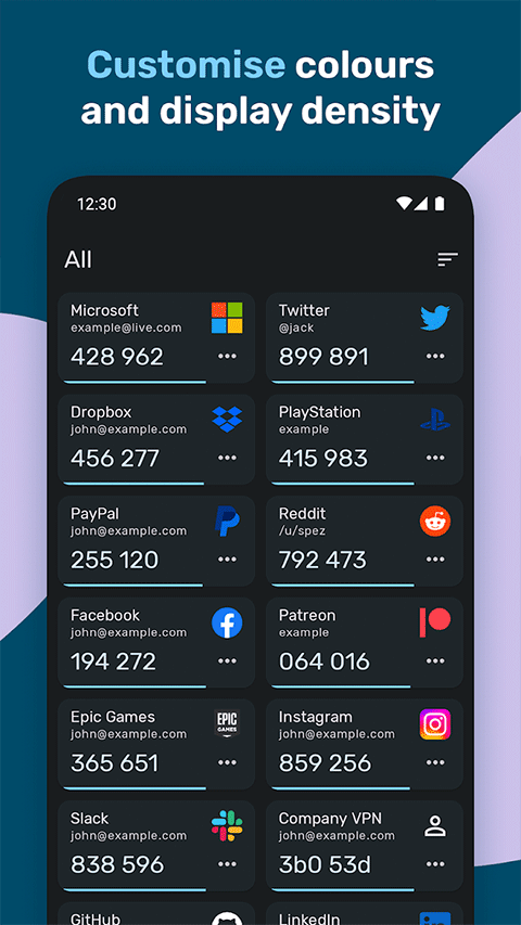 Authenticator Pro身份验证器截图2
