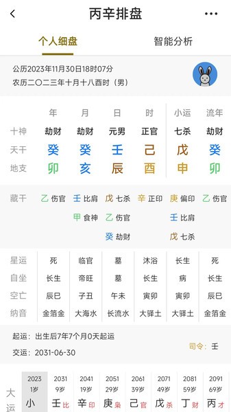 丙辛排盘app