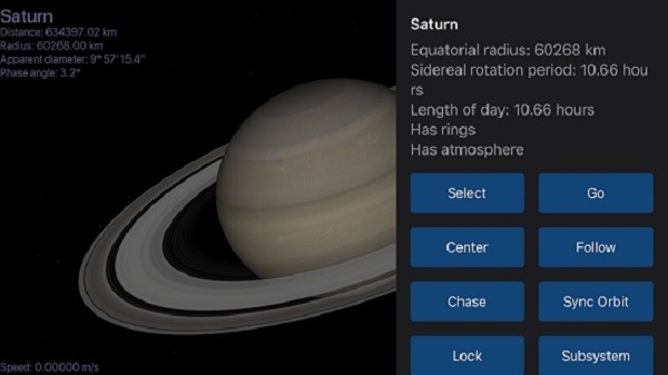 celestia天文软件截图4