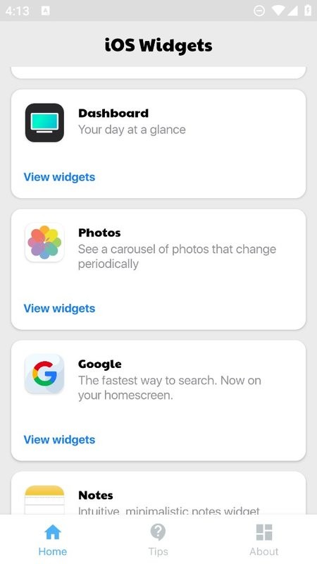 ios widgets小组件截图2