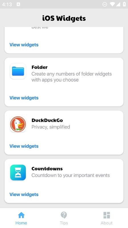 ios widgets小组件截图3