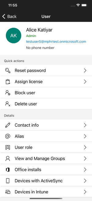 Microsoft 365 admin center(原office 365 admin)截图2