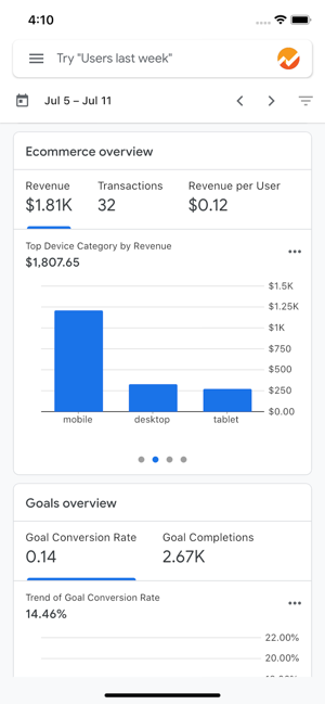 google统计app截图2