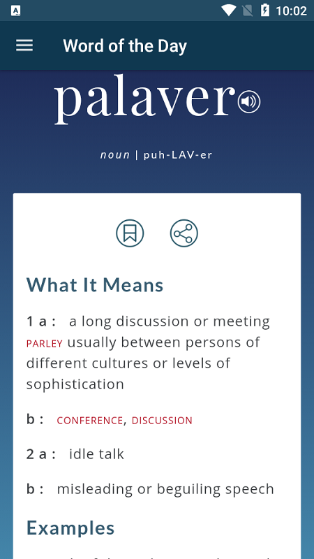 韦氏词典app官方(Merriam-Webster Dictionary)截图4
