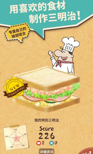 可爱的三明治店中文版截图2