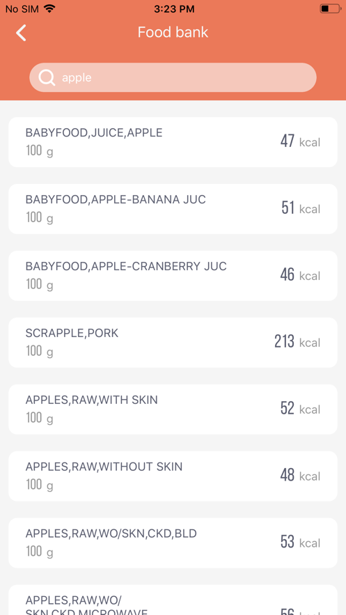 食物秤food scale截图1