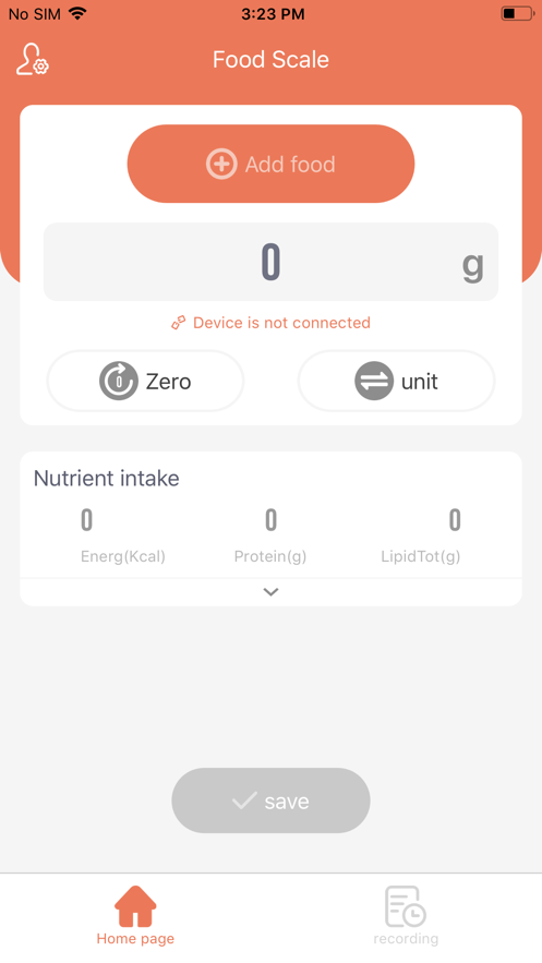 食物秤food scale截图2