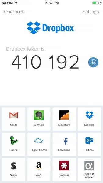 authy验证器截图2