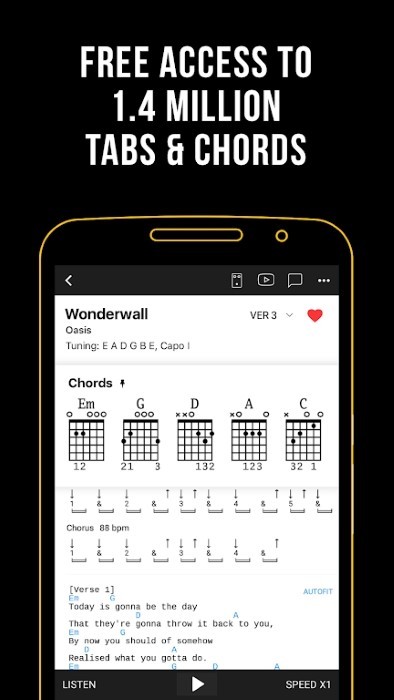 ultimate guitar tabs app(吉他助手)截图2