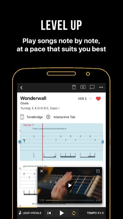 ultimate guitar tabs app(吉他助手)截图3