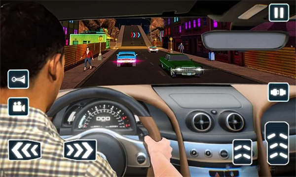 城市汽车驾驶学校模拟器3D版截图5