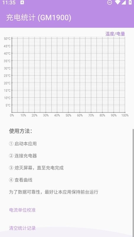 充电统计APP