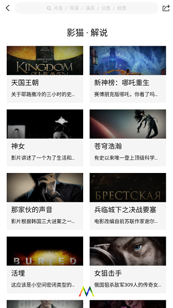 影猫电影解说截图1