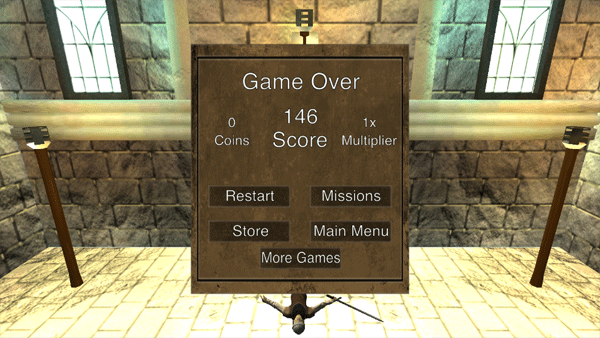 城堡运行地牢骑士游戏(Castle Run)截图4