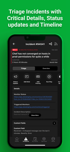 pagerduty app截图2