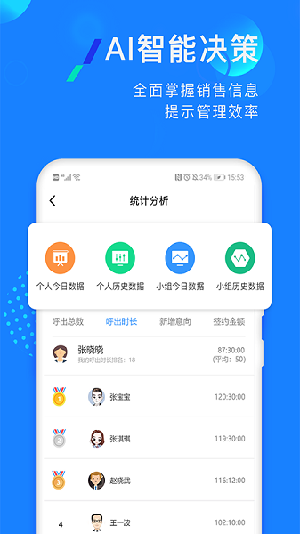 企蜂云外呼系统截图3