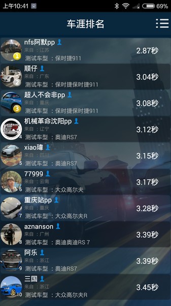 车涯测速软件截图2