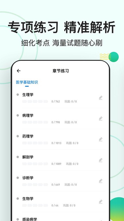 医学基础知识练题狗app截图2