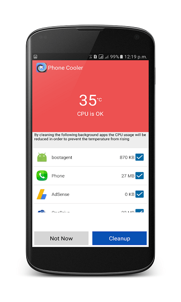 手机冷却器app(Phone Cooler)截图2