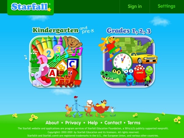 starfall.com截图3
