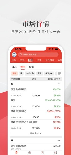 富宝新能源锂电网截图2