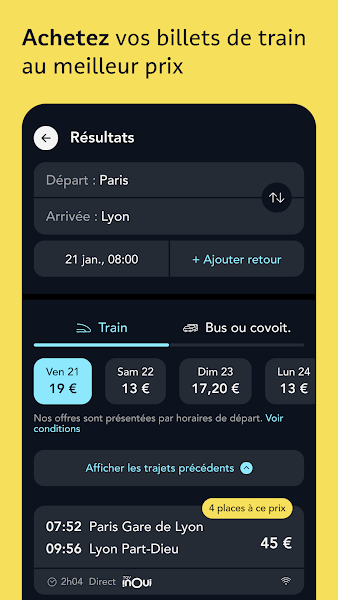 sncf connect app截图2