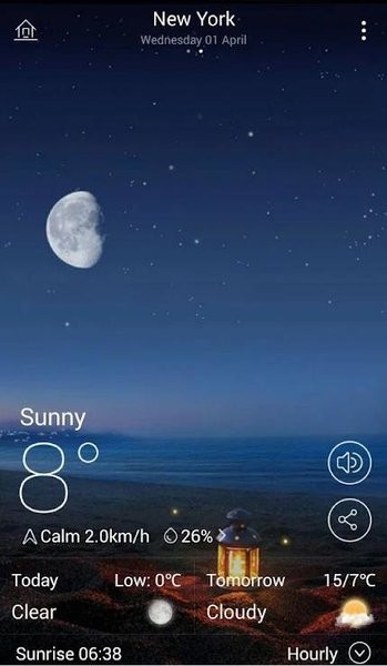 墨迹天气国际版app(MoWeather)截图1