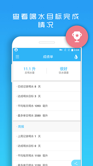 天天喝水提醒app截图5