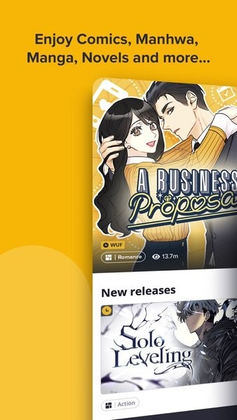 tapas国际版漫画软件截图1