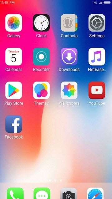 iphone桌面(Phone Launcher)截图2