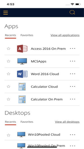 Citrix Receiver手机端截图4