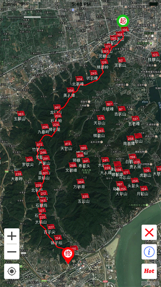 杭州登山地图app截图1