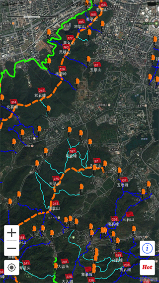 杭州登山地图app截图3
