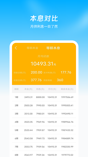 公积金计算器2025年最新版截图2