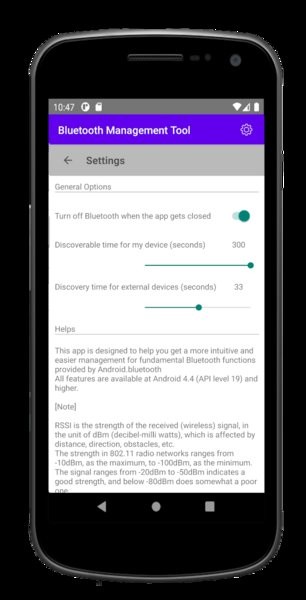 蓝牙管理工具apk(Bluetooth Management Tool)截图4